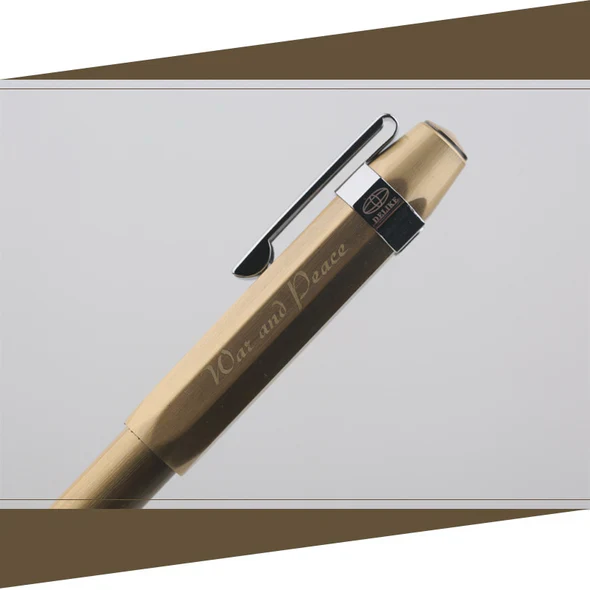 Delike Brass Fine Nib Pocket Fountain Pen – Smooth Handwriting, Raw Brass Finish - Image 4