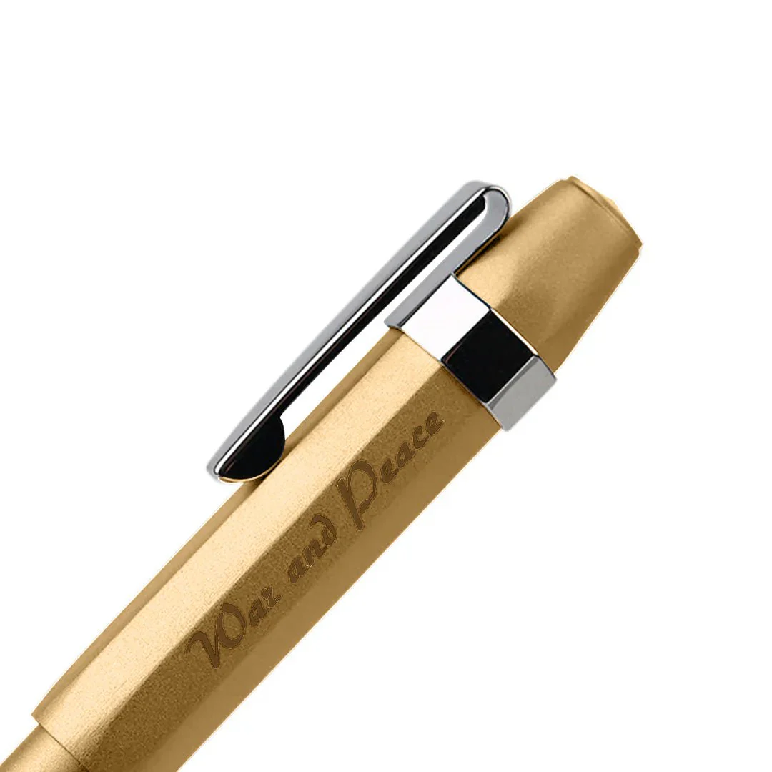 Delike Brass Fine Nib Pocket Fountain Pen – Smooth Handwriting, Raw Brass Finish - Image 7