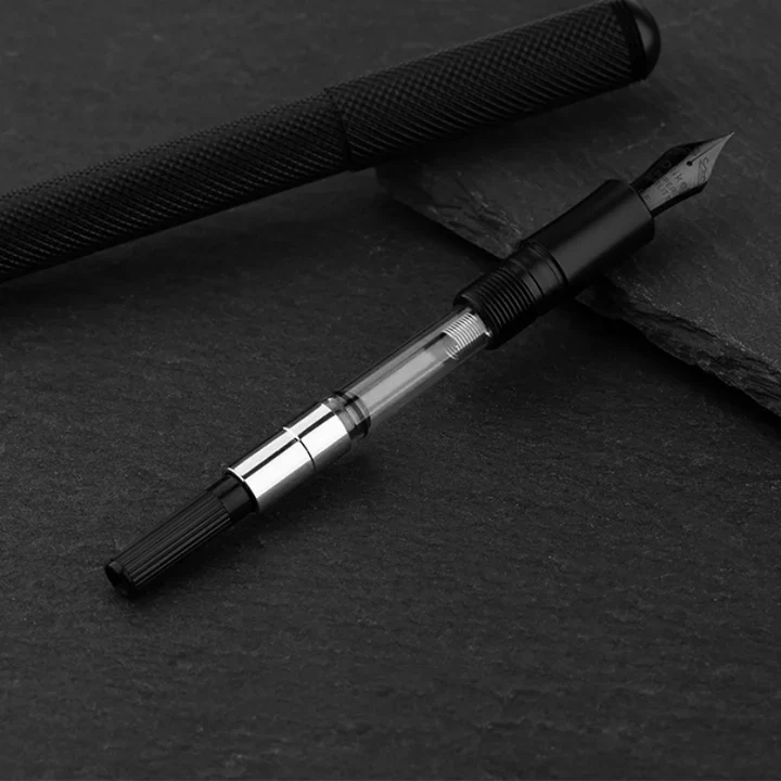 Delike Element Fountain Pen – Carbon Black (Fine Nib 0.5mm) - Image 3