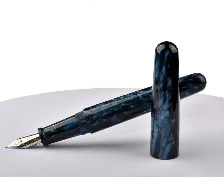 Fuliwen 017 Resin Fountain Pen - Medium Iridium Nib 0.7mm, Acrylic Body, Smooth Writing Ink Pen with Converter for Office, School & Gifts - Image 11