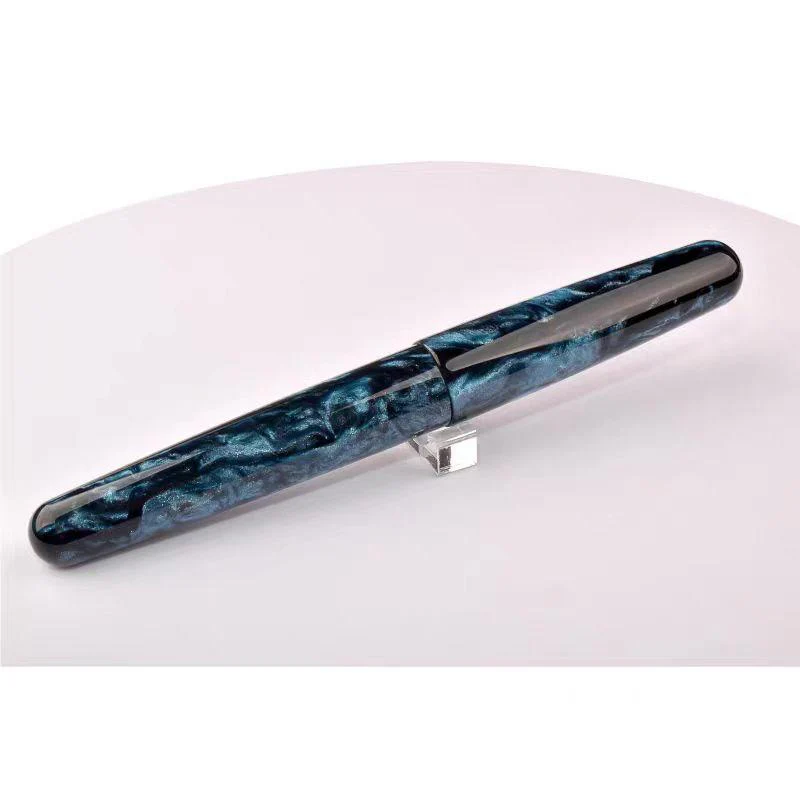 Fuliwen 017 Resin Fountain Pen - Medium Iridium Nib 0.7mm, Acrylic Body, Smooth Writing Ink Pen with Converter for Office, School & Gifts - Image 6