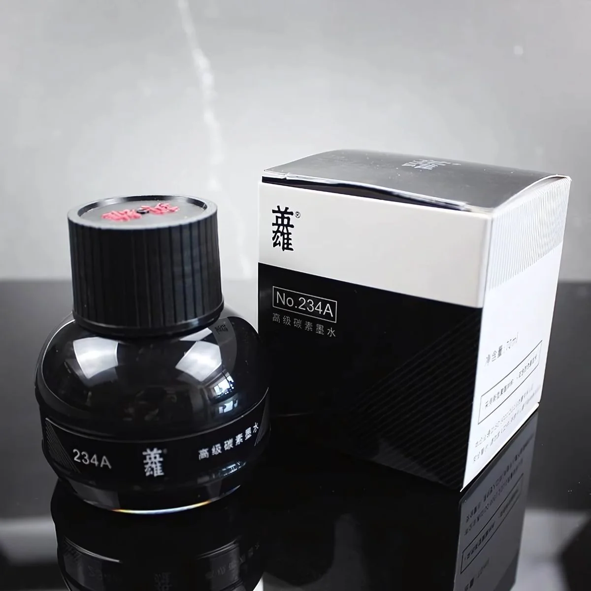 Hero 233A (Blue, 75ml) & 234A (Black, 70ml) Fountain Pen Ink Bottle – Non-Carbon, Quick-Drying, Smooth Flow for Fountain Pens, Calligraphy & Office Use - Image 3