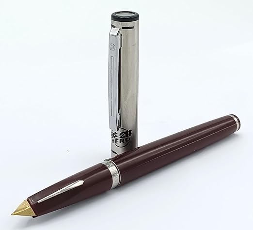 Hero 240 Pen Iridium Tipped NIb 0.5mm Fine Fountain Pen With Fixed Converter - Image 7