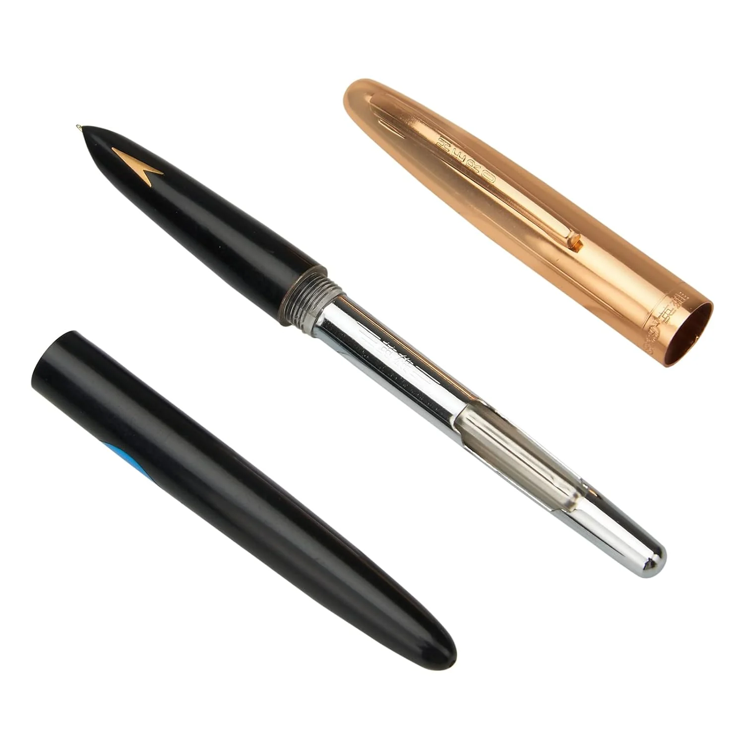 Hero 329 Original Fountain Pen with Iridium Nib – Gold Cap and Black Body - Image 3