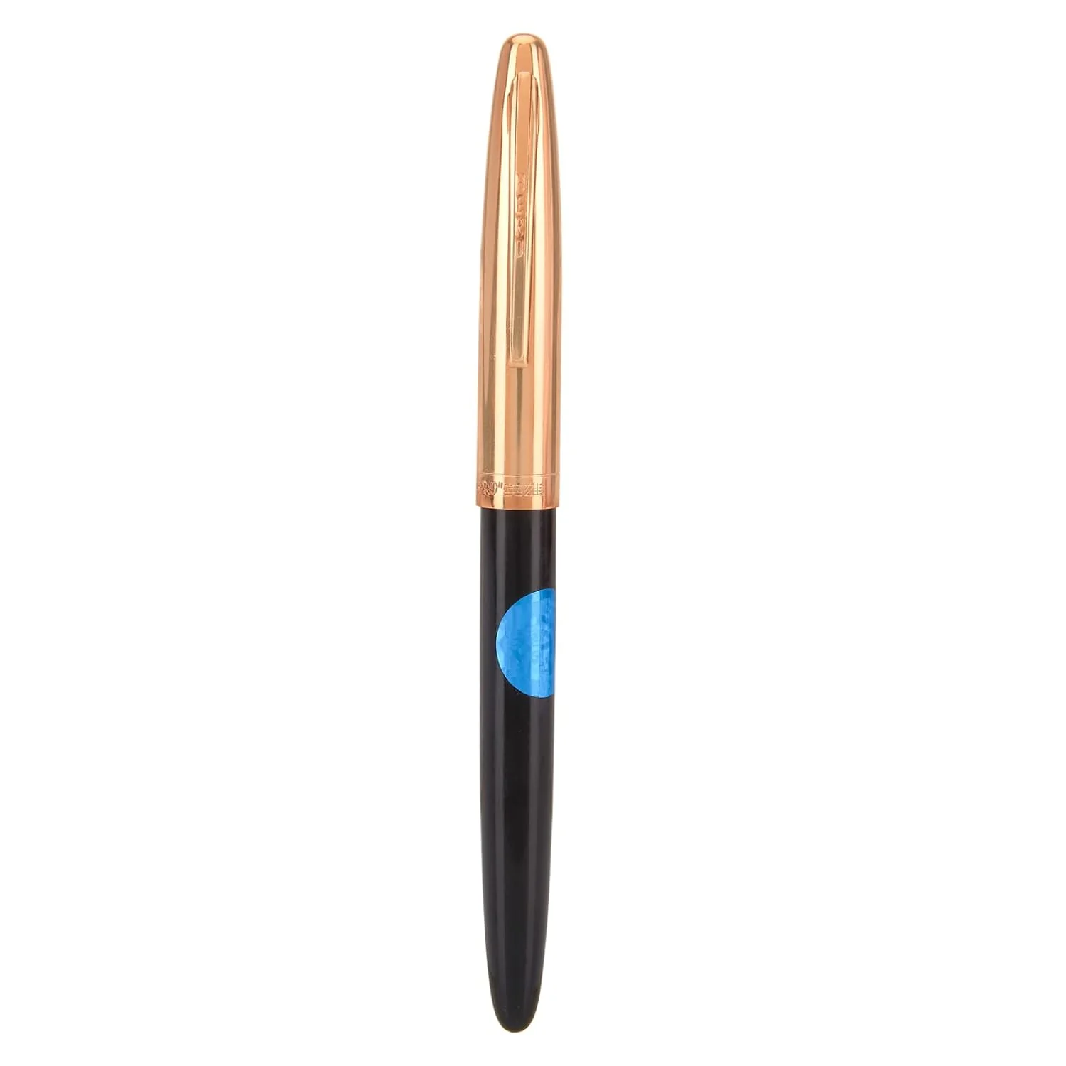 Hero 329 Original Fountain Pen with Iridium Nib – Gold Cap and Black Body - Image 6