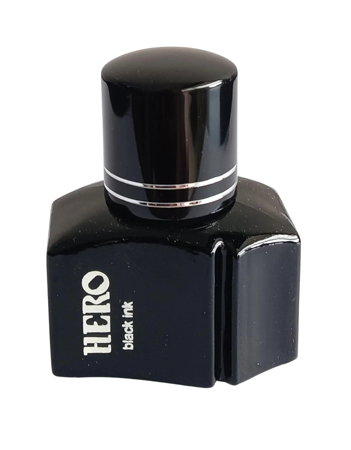 Hero 400 Fountain Pen Ink Bottle – 25ml Pure Black, Non-Carbon Ink for Fountain Pens, Dip Pens & Calligraphy – Quick Dry, Smudge-Free, Safe for Nibs - Image 3