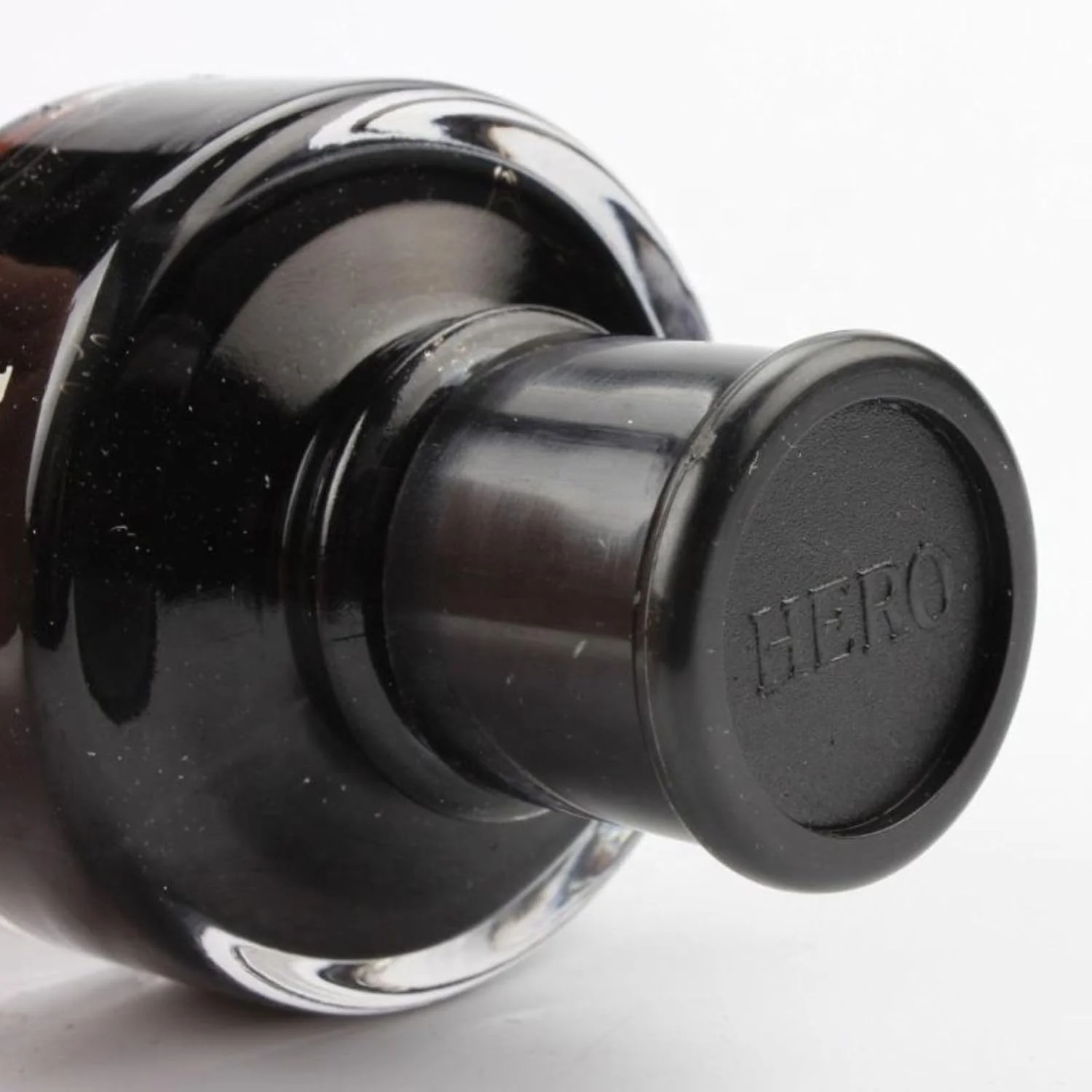 Hero 440 Fountain Pen 50ml Ink – Pure Black, Non-Carbon, Quick-Drying, Non-Blocking Ink for Fountain Pens, Calligraphy & Office Use - Image 4
