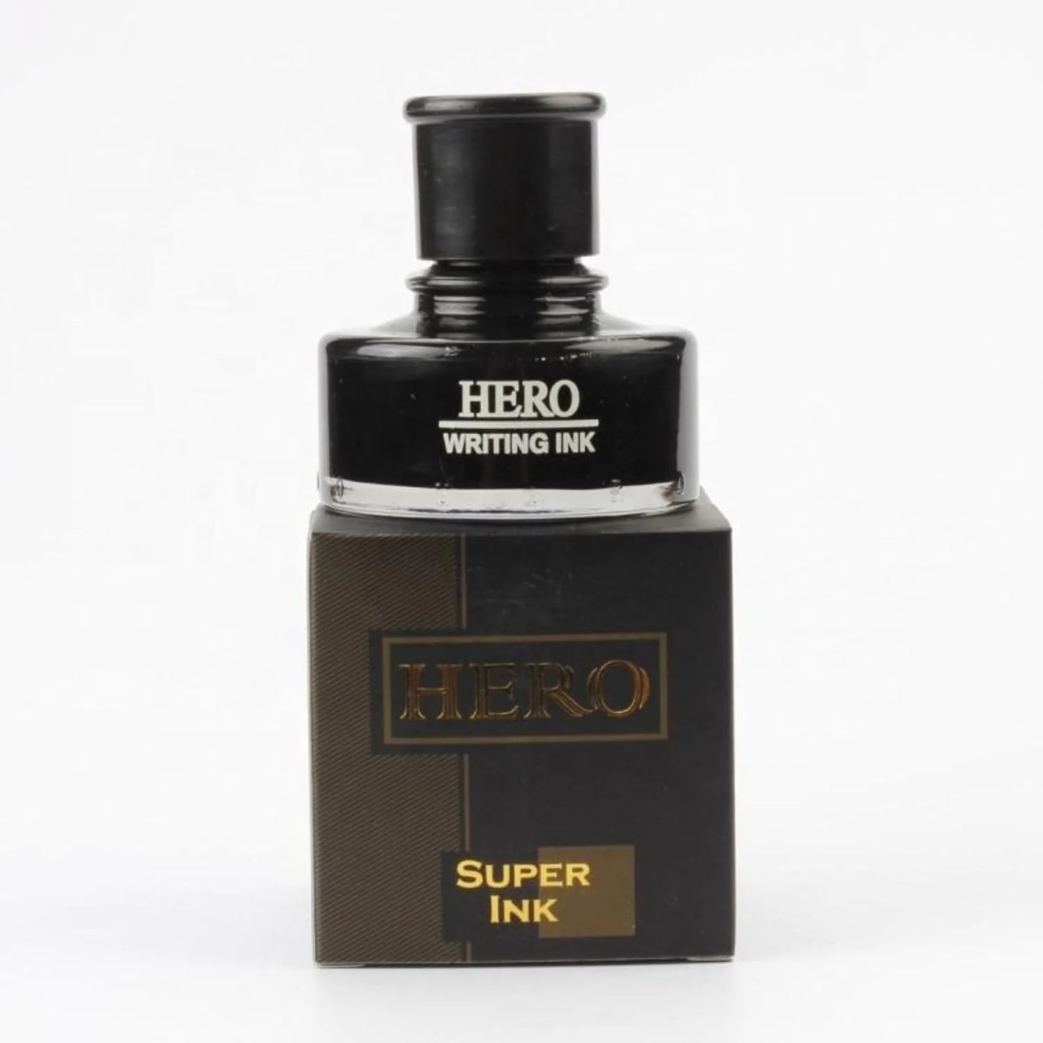 Hero 440 Fountain Pen 50ml Ink – Pure Black, Non-Carbon, Quick-Drying, Non-Blocking Ink for Fountain Pens, Calligraphy & Office Use - Image 5