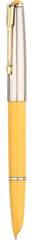 Hero 616 Fountain Pen with Iridium Extra-Fine 0.3mm Nib – Gold Cap, Smooth Writing, Lightweight Design with Converter – Available in Black, White, Yellow, Blue & Red - Image 9