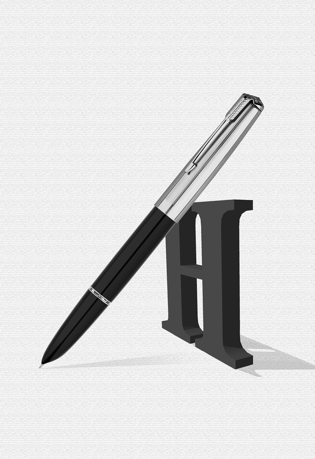 Hero 616 Fountain Pen with Iridium Extra-Fine 0.3mm Nib – Silver Cap, Smooth Writing, Lightweight Design with Converter – Available in Black, Green & Maroon - Image 4