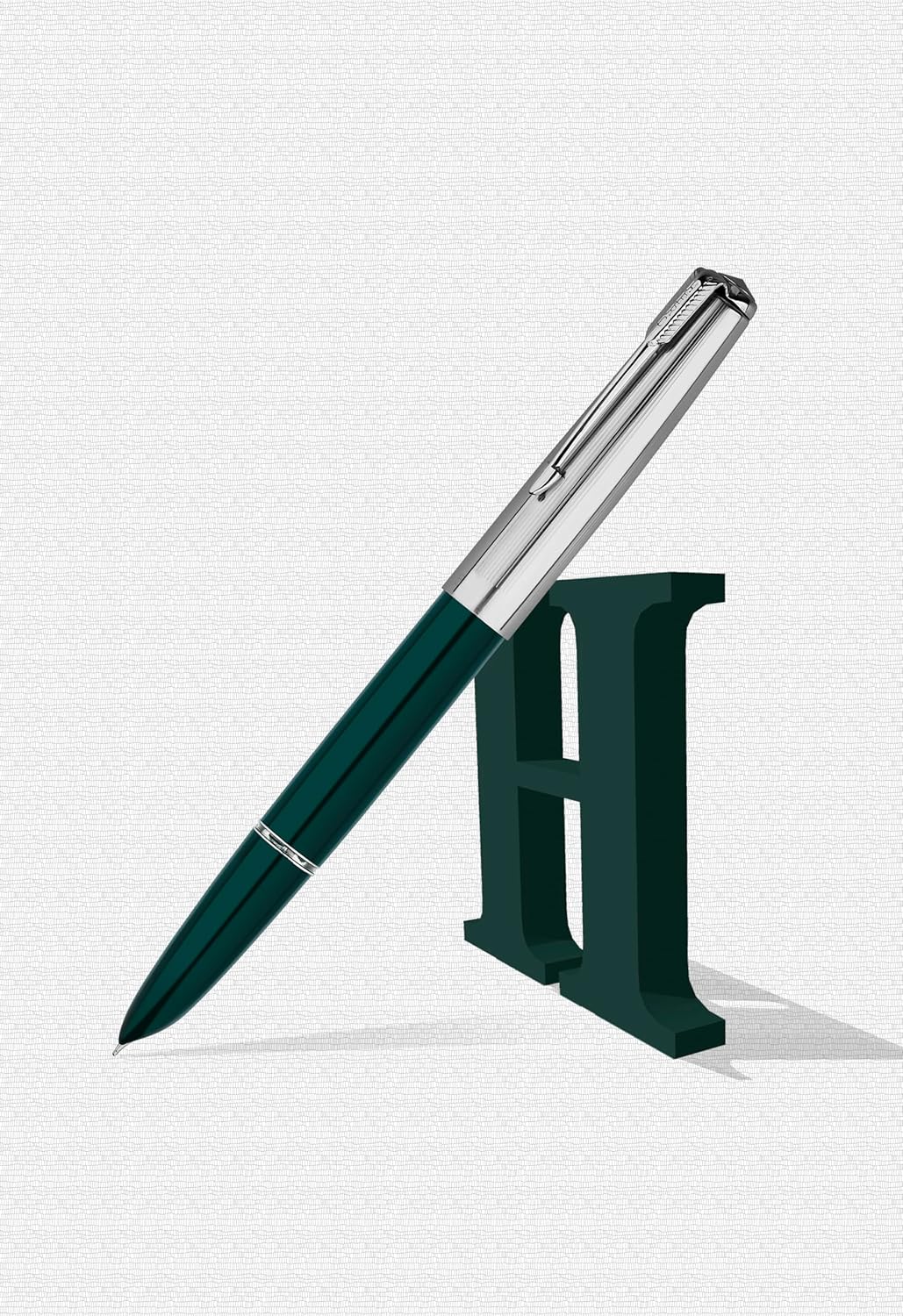 Hero 616 Fountain Pen with Iridium Extra-Fine 0.3mm Nib – Silver Cap, Smooth Writing, Lightweight Design with Converter – Available in Black, Green & Maroon - Image 6