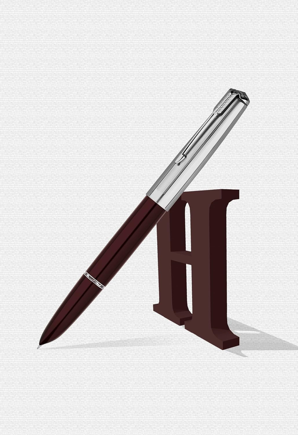 Hero 616 Fountain Pen with Iridium Extra-Fine 0.3mm Nib – Silver Cap, Smooth Writing, Lightweight Design with Converter – Available in Black, Green & Maroon - Image 7