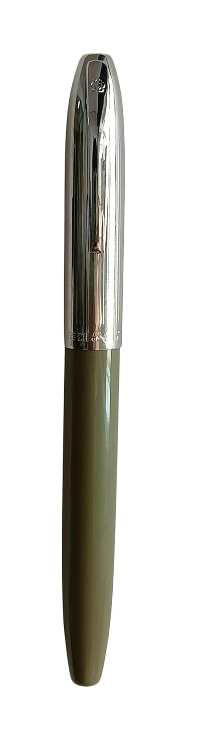 Hero Original 565 Fountain Pen – Green, Extra Fine Nib, Stainless Steel Cap, Arrow Mark Clip – Ideal for School, Home, and Office Use - Image 6