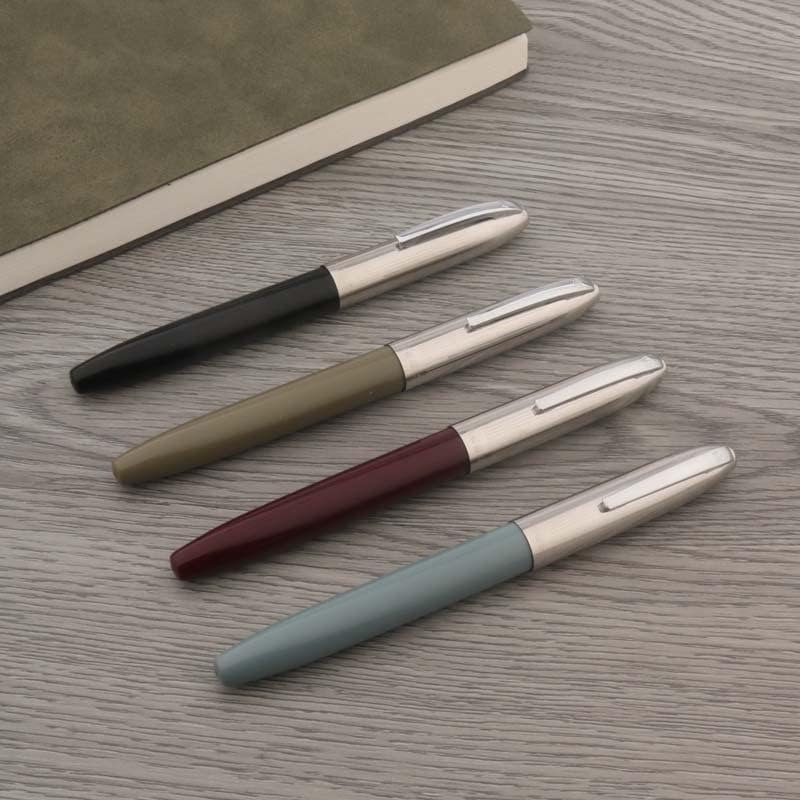 Hero Original 565 Fountain Pen – Maroon, Extra Fine Nib, Stainless Steel Cap, Arrow Mark Clip – Ideal for School, Home, and Office Use - Image 4