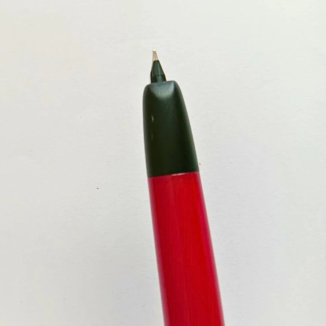 Jinhao 20 Press Retractable Fountain Pen – Palace Red Colors- Plastic Body (Black clip) – Fine & Extra Fine Nib with Converter – Smooth Writing Daily Pen (No Ink Included) - Image 5