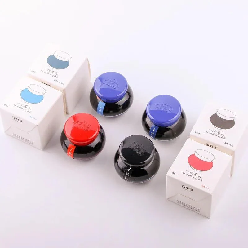 Jinhao 25ml Bottled Black Ink – Non-Carbon Ink for Fountain Pens and Dip Pens - Image 6