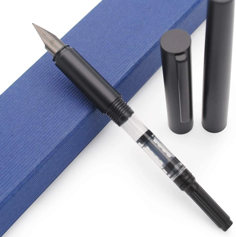 Jinhao 35 Series Fountain Pen (Matte Black) – Extra Fine, Fine, and Medium Nib Options - Image 5