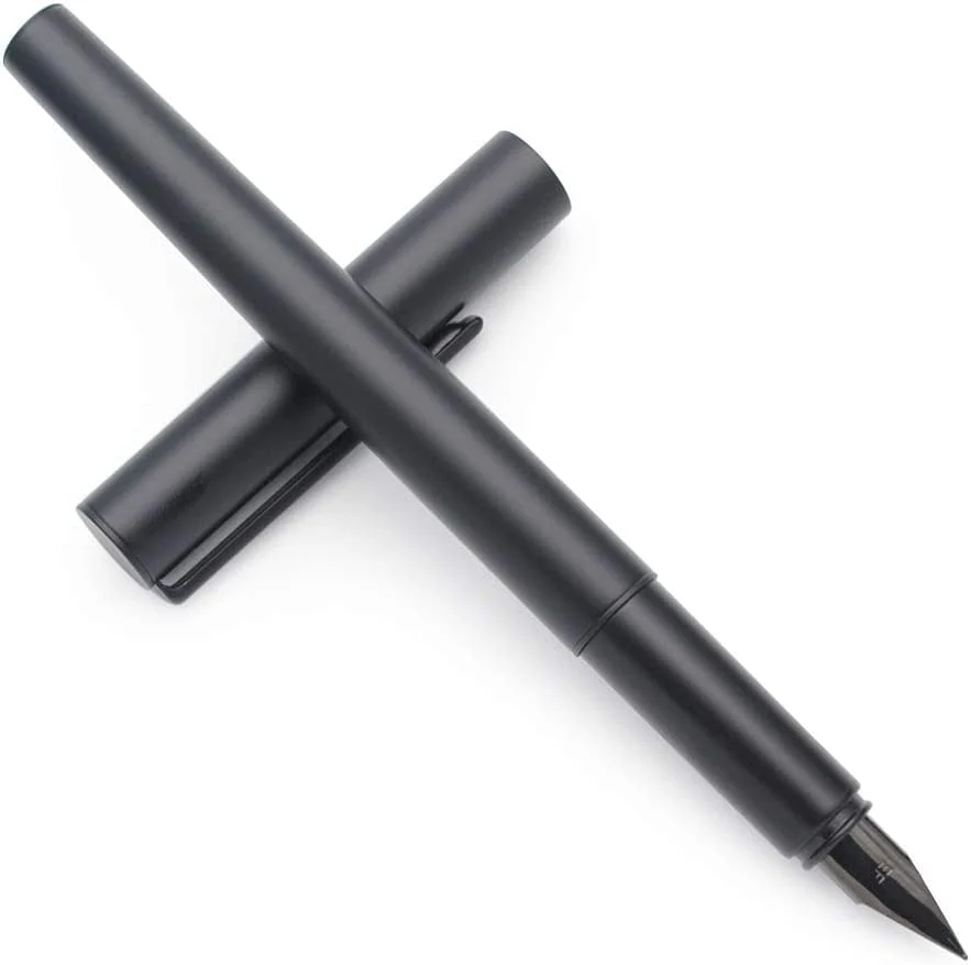 Jinhao 35 Series Fountain Pen (Matte Black) – Extra Fine, Fine, and Medium Nib Options - Image 6