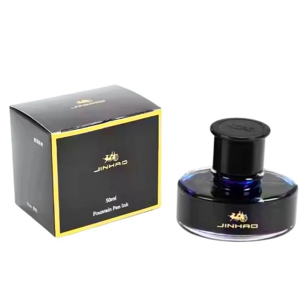 Jinhao 50ml Blue Ink Bottle – Smooth & Permanent Ink for Fountain Pens, Dip Pens & Brush Pens - Image 2