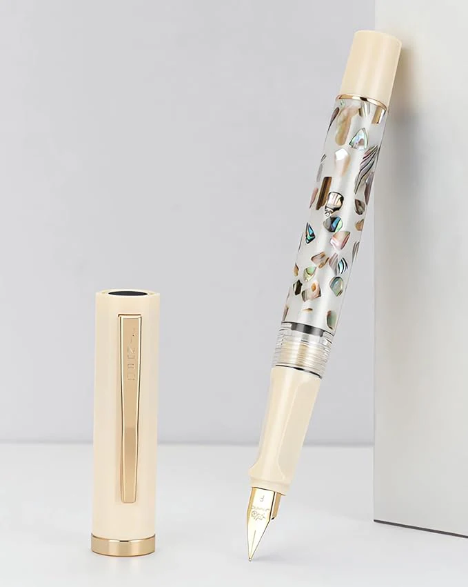 Jinhao 58 Shell Carving Fountain Pen – Fine Nib (Variants Color) - Image 2
