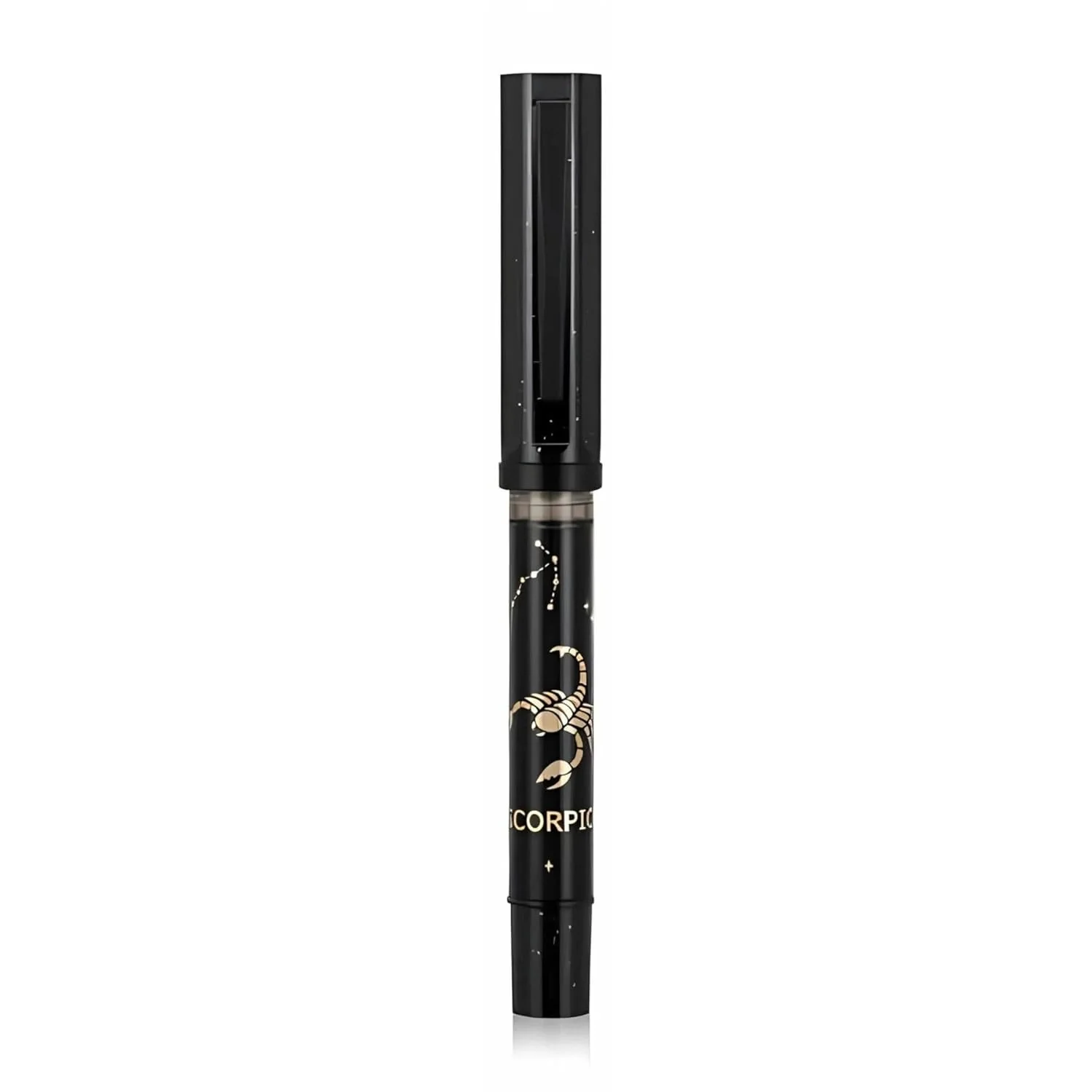 Jinhao 58A Zodiac Constellation Fountain Pen – Fine Nib (0.5mm), Black Resin Body with Ink Converter - Image 10