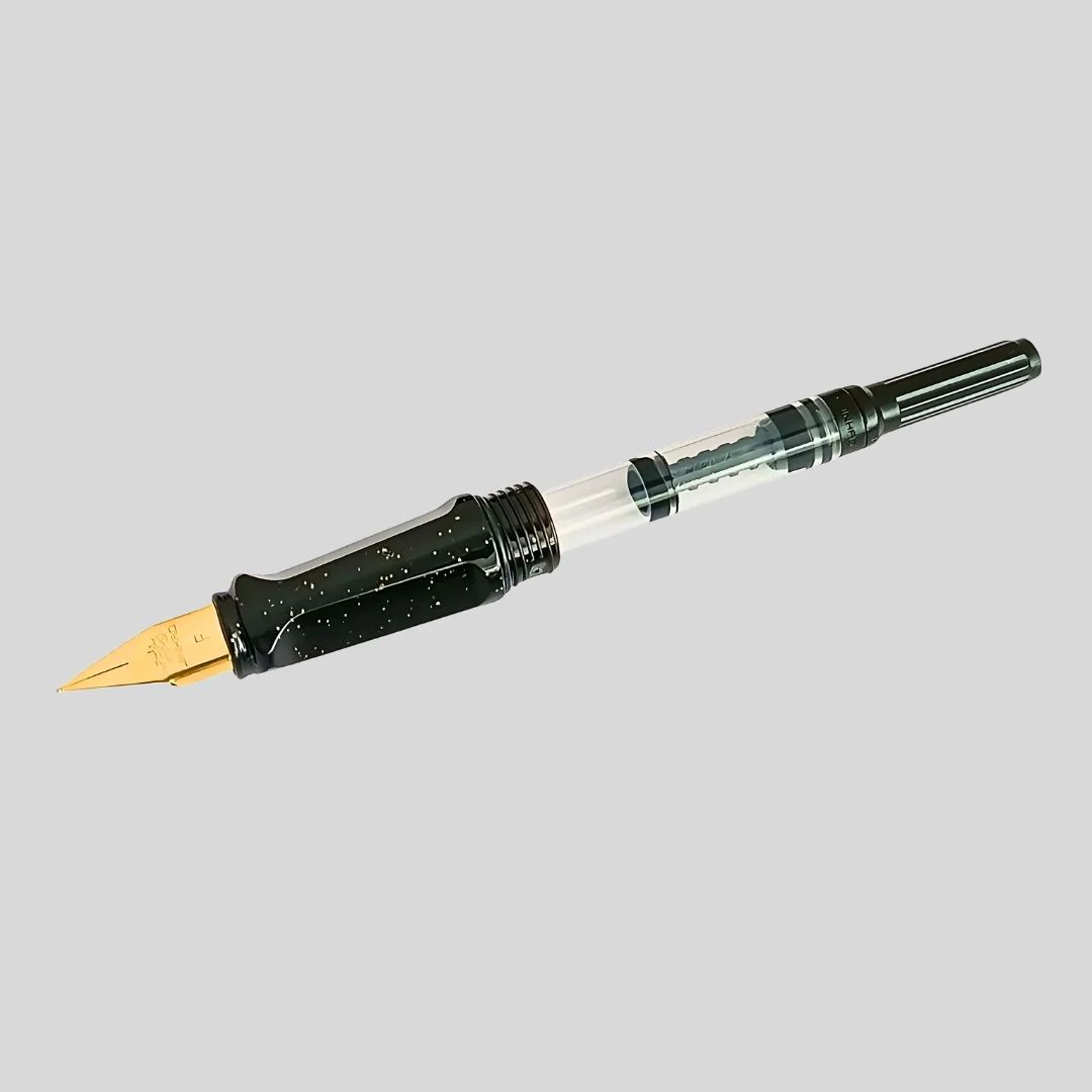 Jinhao 58A Zodiac Constellation Fountain Pen – Fine Nib (0.5mm), Black Resin Body with Ink Converter - Image 16