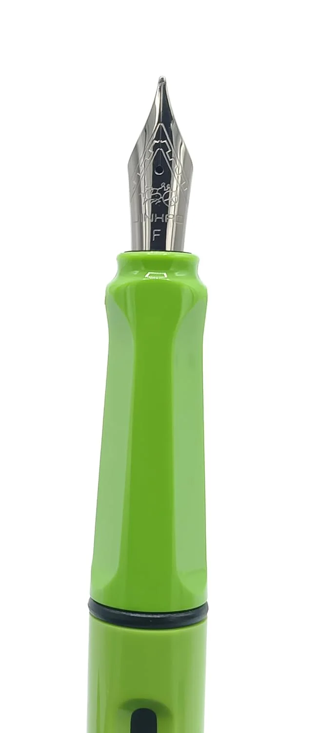 Jinhao 599 Alstar Designer Green Fountain Pen, Fine Nib Smooth Writing Pen for Students and Office - Image 4