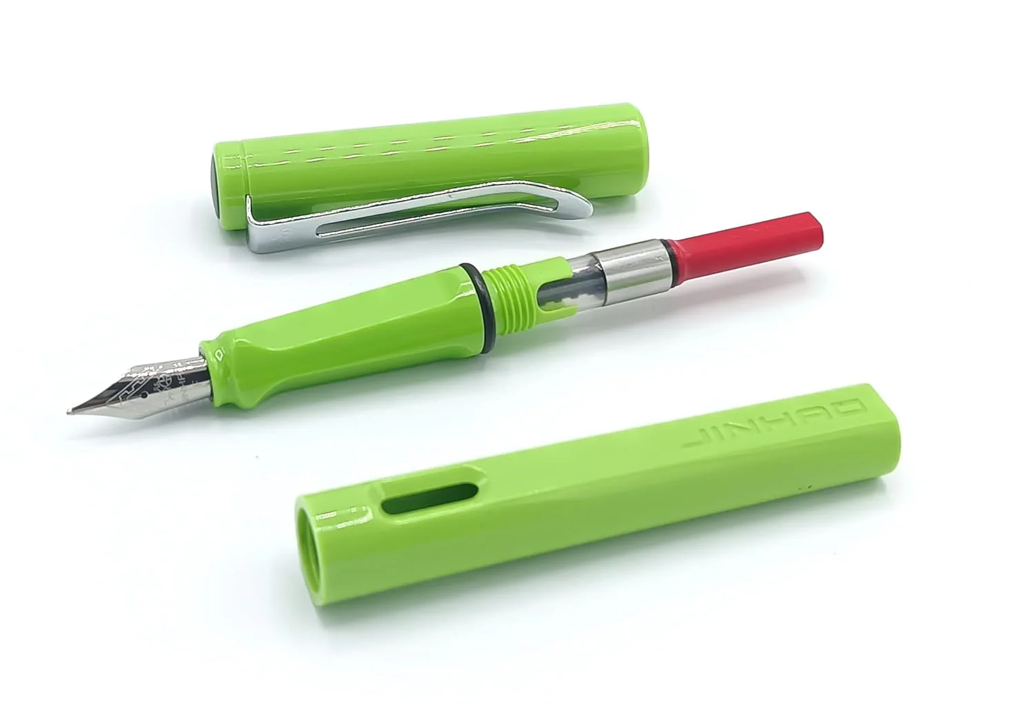 Jinhao 599 Alstar Designer Green Fountain Pen, Fine Nib Smooth Writing Pen for Students and Office - Image 5