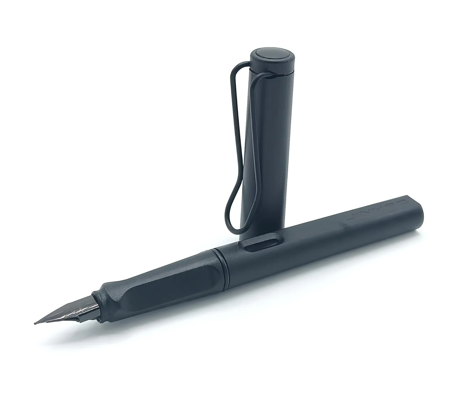Jinhao 599 Alstar Designer Matt Black Fine Nib Fountain Pen, Smooth Writing for Students and Office - Image 2