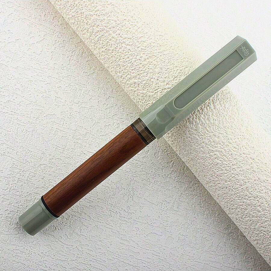 Jinhao 62 Wooden Fountain Pen - Fine Nib (0.5mm) with Converter, Perfect for Calligraphy, School, and Office Use - Image 7