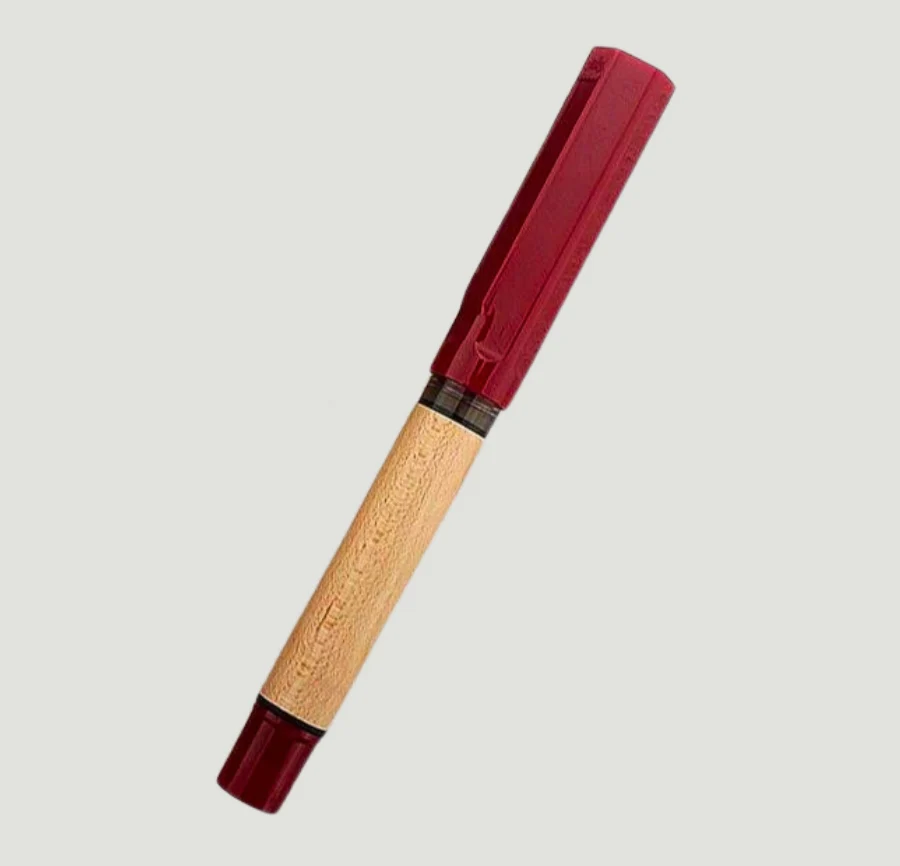 Jinhao 62 Wooden Fountain Pen - Fine Nib (0.5mm) with Converter, Perfect for Calligraphy, School, and Office Use - Image 8