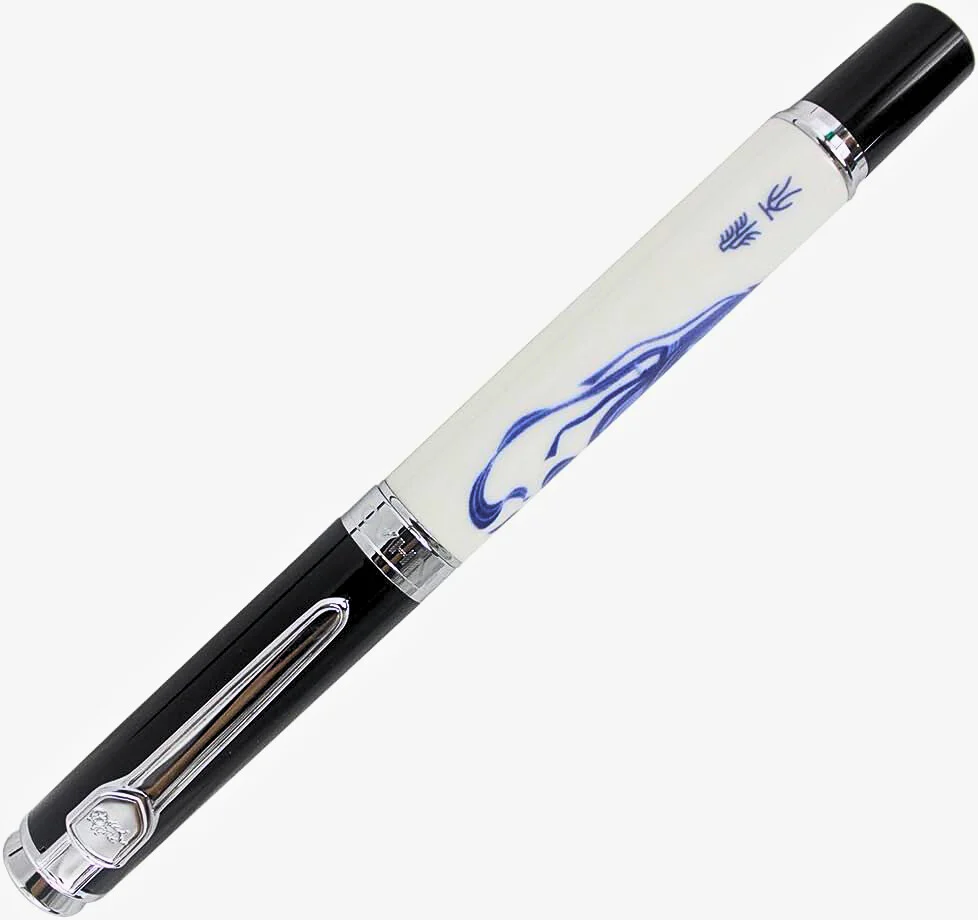 Jinhao 8802 Fountain Pen, Fairy Maiden Painting, Medium Nib, Elegant Writing Pen - Image 4