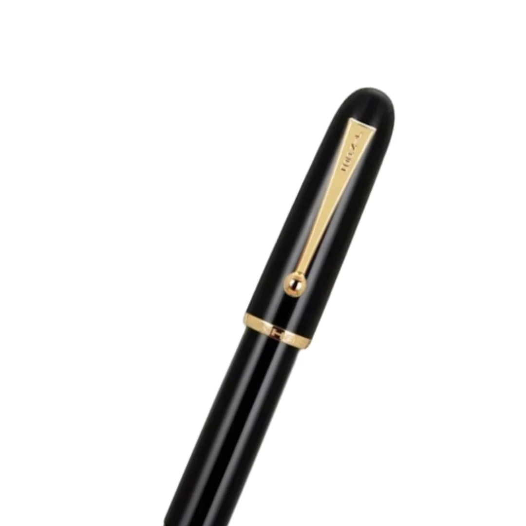 Jinhao 9013 DaDao Series Fountain Pen – Black Acrylic Body, Medium Heartbeat Nib, Includes Ink Converter - Image 3
