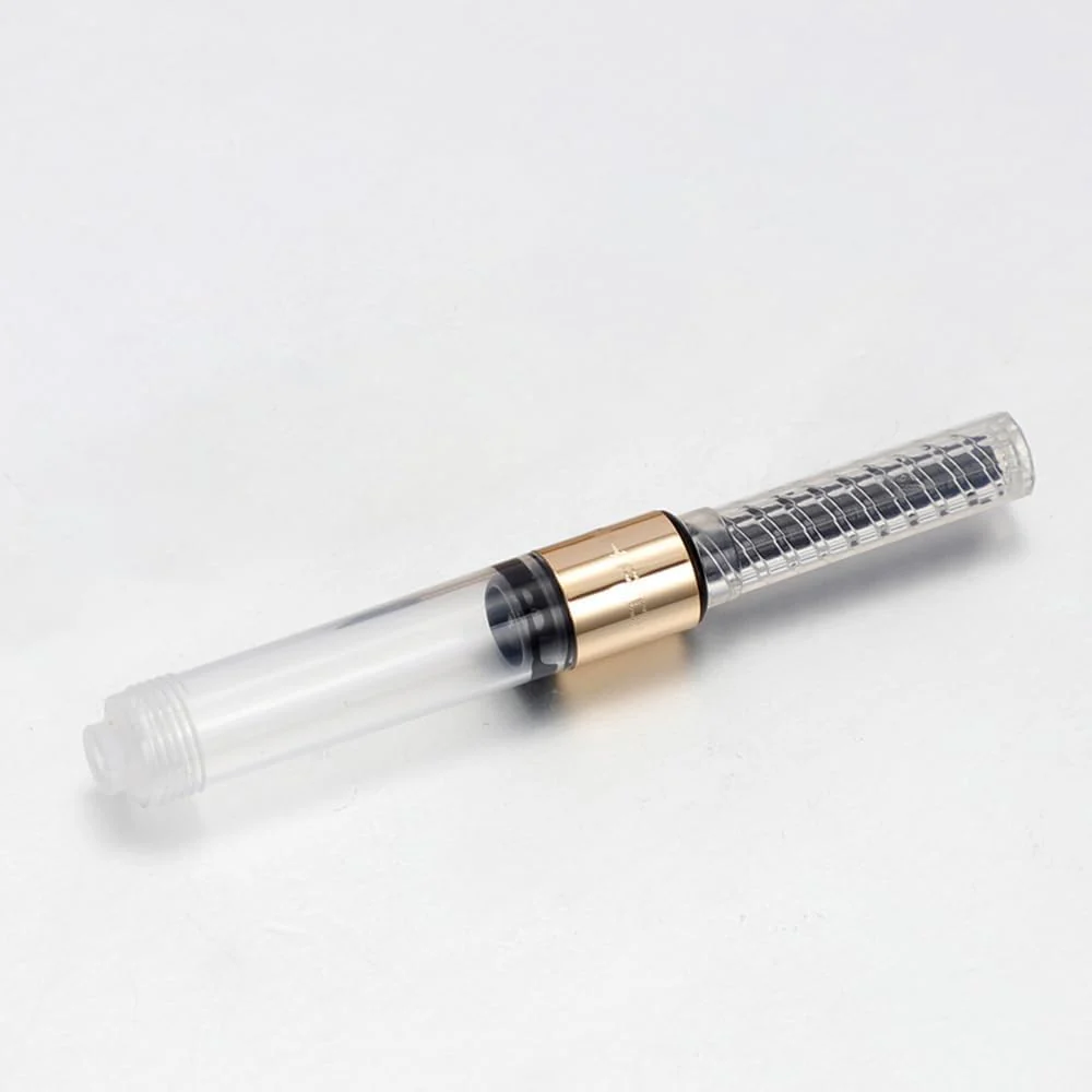 Jinhao 9016 Dadao Series Acrylic Fountain Pen – Fine/Medium Heartbeat Nib, Large Ink Capacity (Transparent Brown) - Image 4