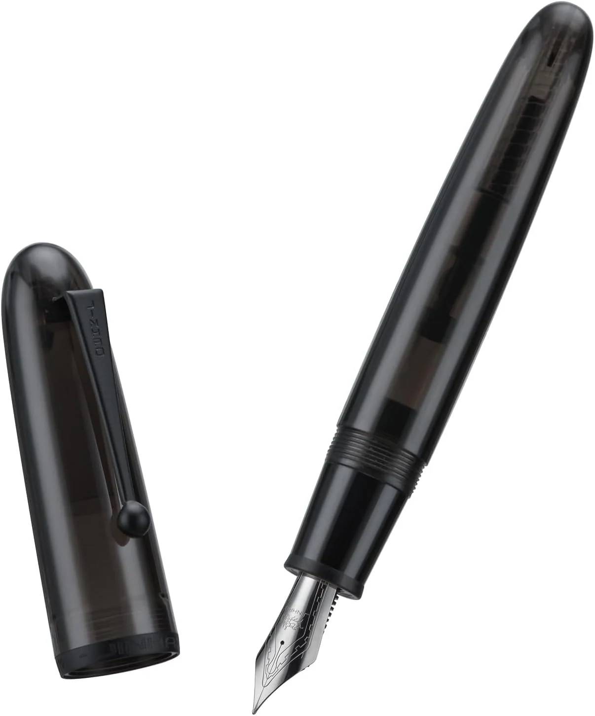 Jinhao 9019 DaDao Series Fountain Pen – 0.7mm Medium Nib, Large Ink Converter, Transparent Matte Black Acrylic Body – Smooth Writing Pen - Image 7