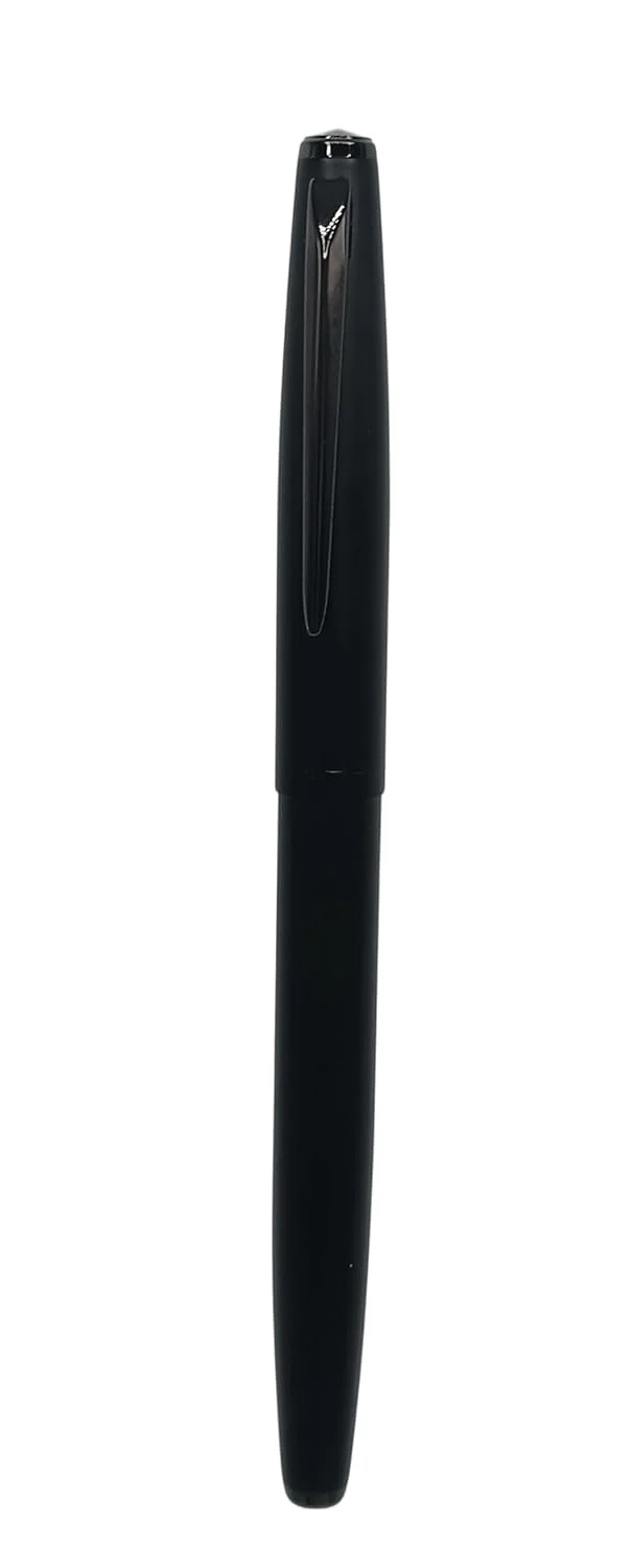 Jinhao 911 Matt Black Fountain Pen – Extra Fine Nib, Metal Body, Classic Design with Black Trim & Converter - Image 5