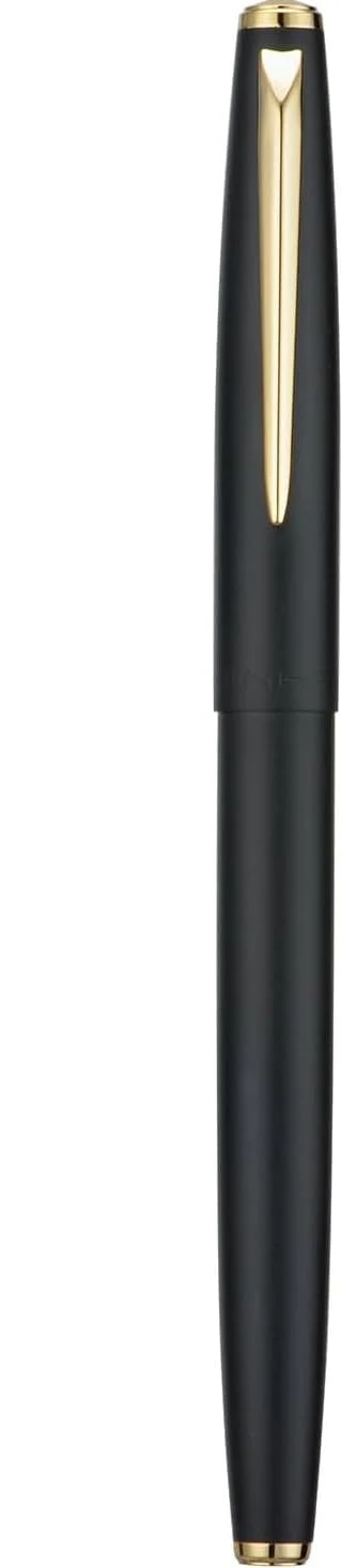 Jinhao 911 Matt Black Fountain Pen – Extra Fine Nib, Metal Body, Classic Design with Gold Trim & Converter - Image 6