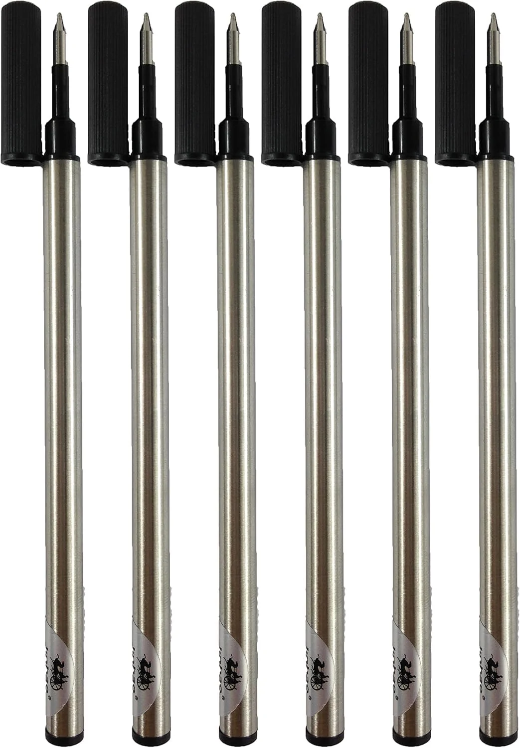 Jinhao Rollerball Pen Refills – Set of 5 Black Spiral Ink Refills (0.5mm) – Compatible with Jinhao, Baoer & Other Standard Rollerball Pens - Image 4