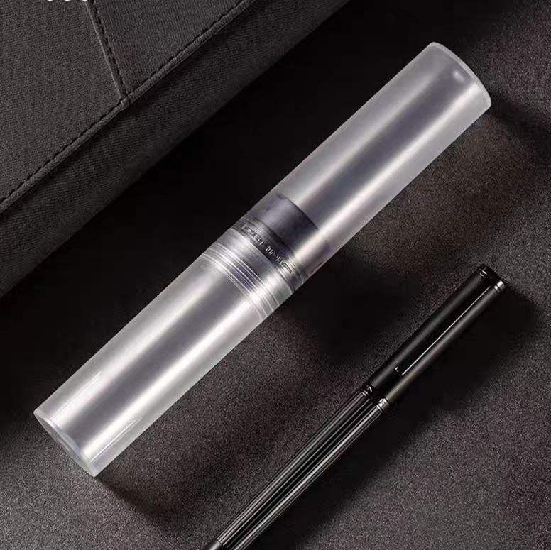 Jinhao Transparent Fountain Pen Box – Durable Plastic Gift & Storage Case for Pens – 17×2.8cm - Image 4