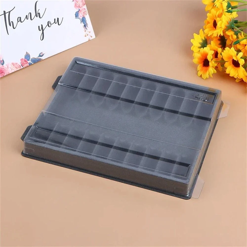 Jinhao Transparent Plastic Pen Storage Box – Durable Pen Case for Fountain Pens, Ballpoint Pens & Pencils | Elegant Display & Protection (1 Pc) – Available in 3 Sizes - Image 7