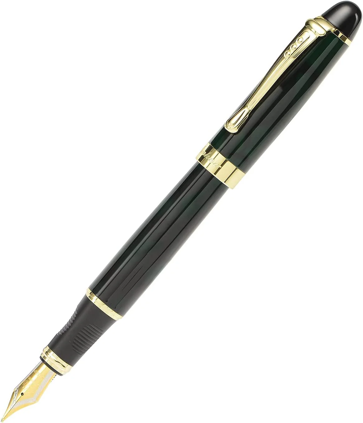 Jinhao X450 Fountain Pen – Dark Green Color, Gold Trim, Medium Nib Options, Elegant Writing Instrument - Image 6