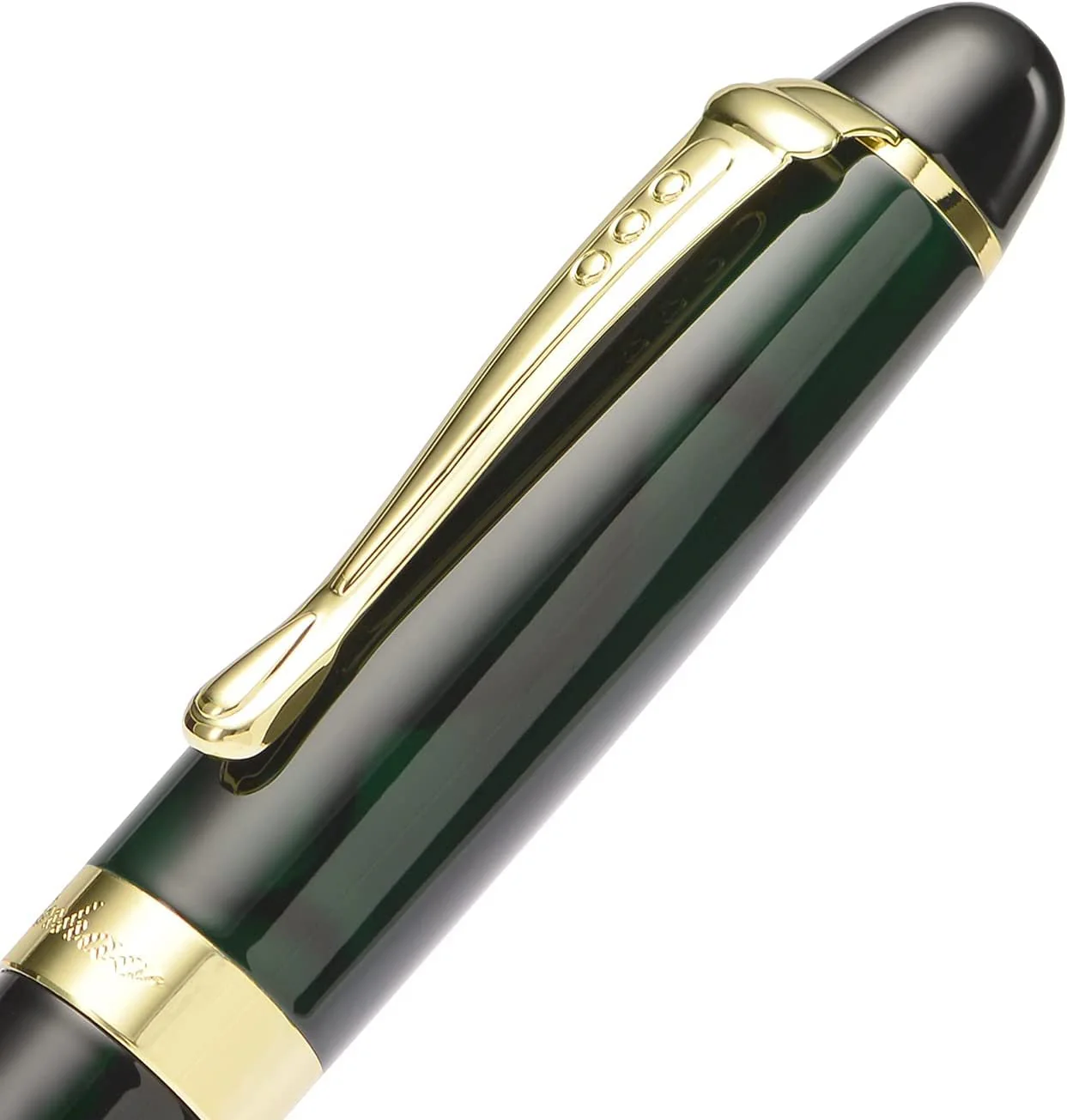 Jinhao X450 Fountain Pen – Dark Green Color, Gold Trim, Medium Nib Options, Elegant Writing Instrument - Image 7