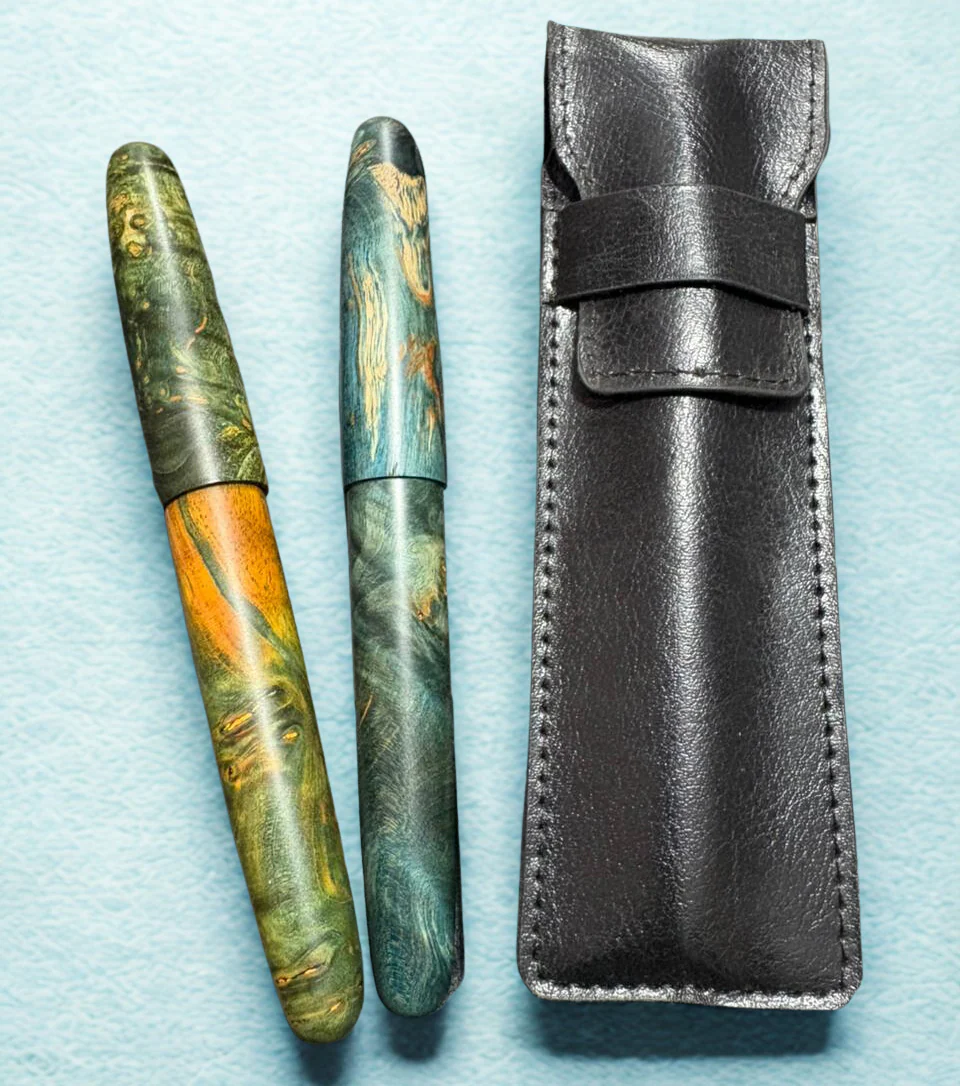 Jinxian Natural Stabilized Wood Fountain Pen - Image 5