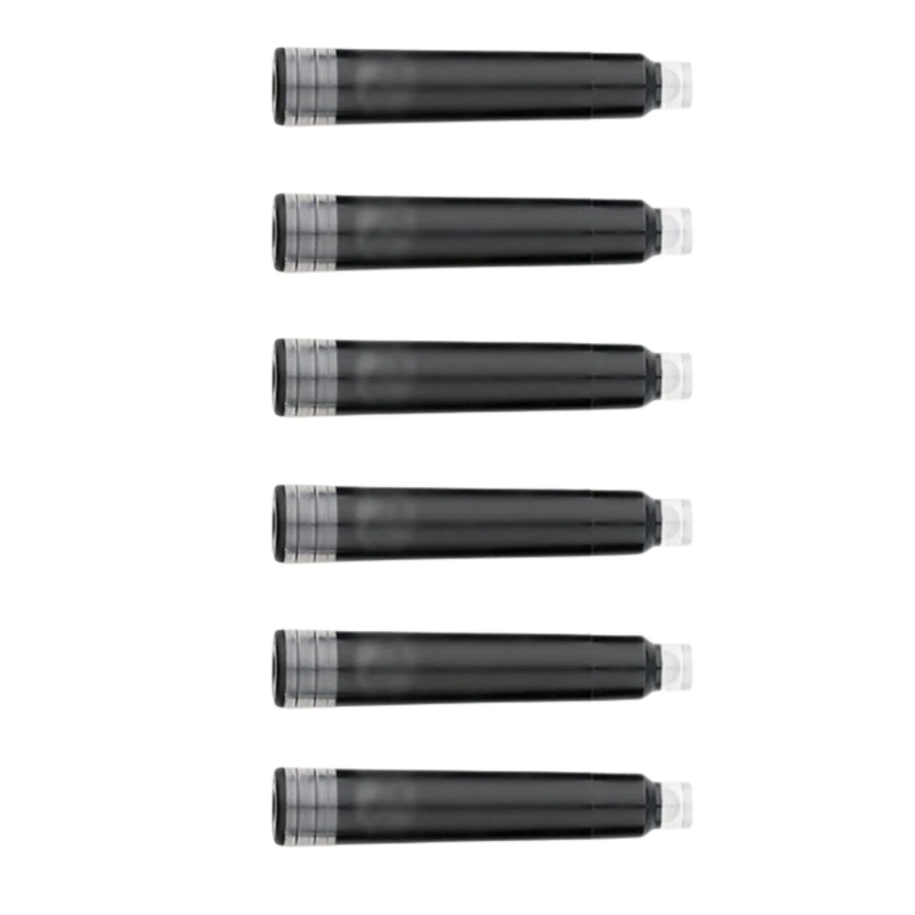 Majohn Fountain Pen Ink Cartridges Black Pack of 6 – 2.6mm & 3.4mm Universal Refill Cartridges, 0.8ml Smooth Writing Ink for Fountain Pens - Image 6