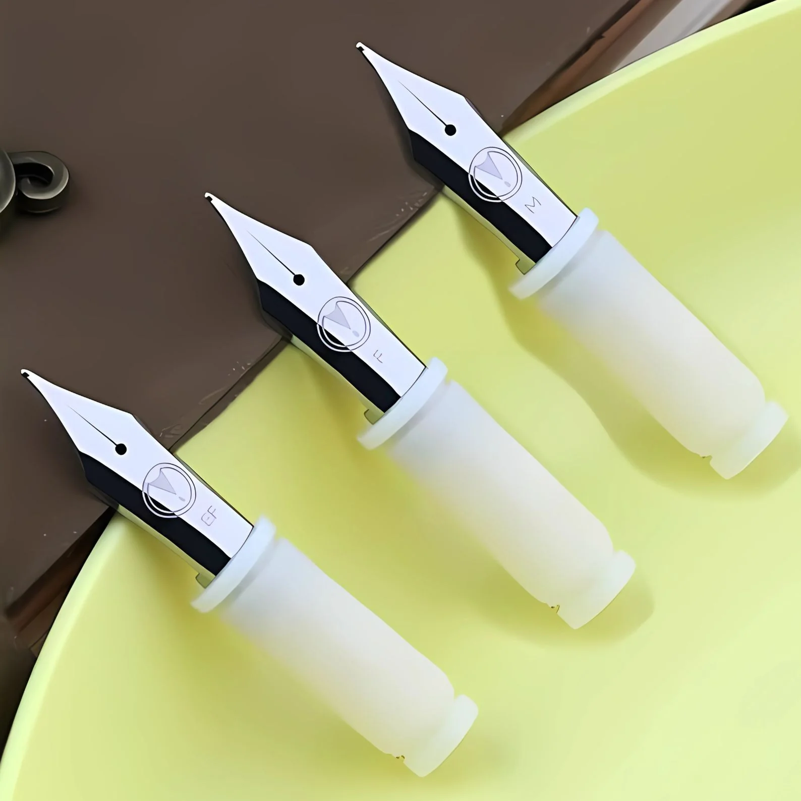 MAJOHN Multifunctional Dual-Purpose Pen – Glass Dip Pen & Fountain Pen with 3 Replacement Nibs (Extra Fine, Fine, Medium) –Dark Blue & Multicolor - Image 4