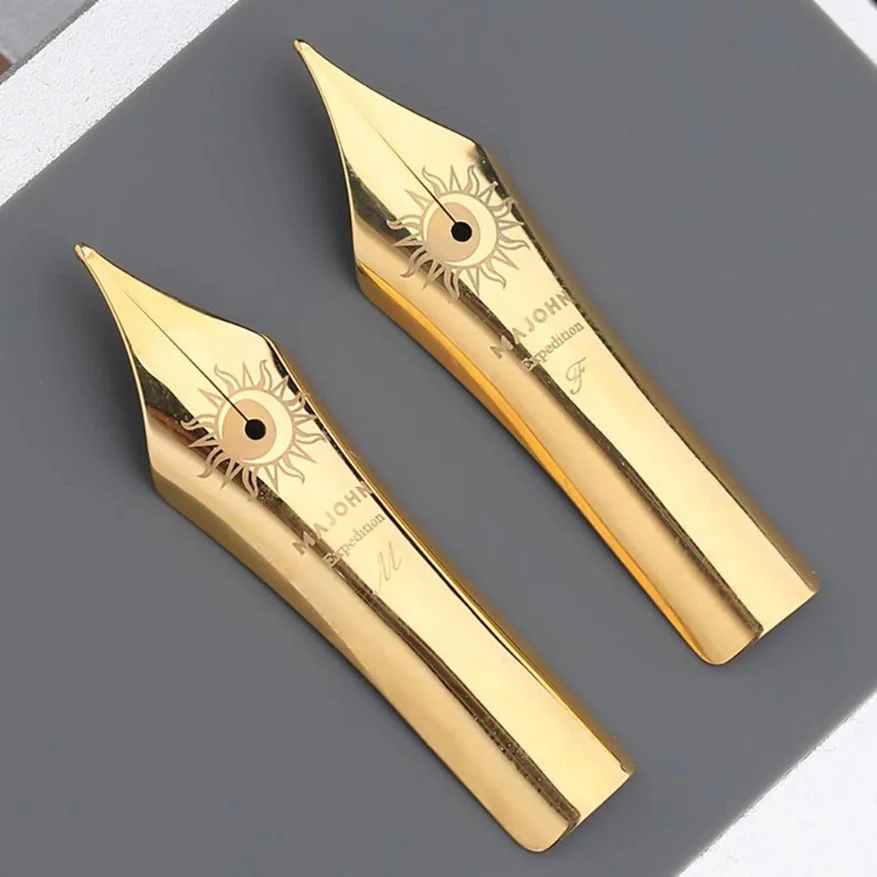 Majohn Size 8 Fountain Pen Nib – 40mm Replacement Nib for Majohn P139 (Size 8 Version) & P140 – Fine (0.5mm) / Medium (0.7mm) Optional – 1 Pc - Image 3