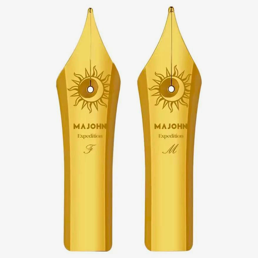 Majohn Size 8 Fountain Pen Nib – 40mm Replacement Nib for Majohn P139 (Size 8 Version) & P140 – Fine (0.5mm) / Medium (0.7mm) Optional – 1 Pc - Image 4