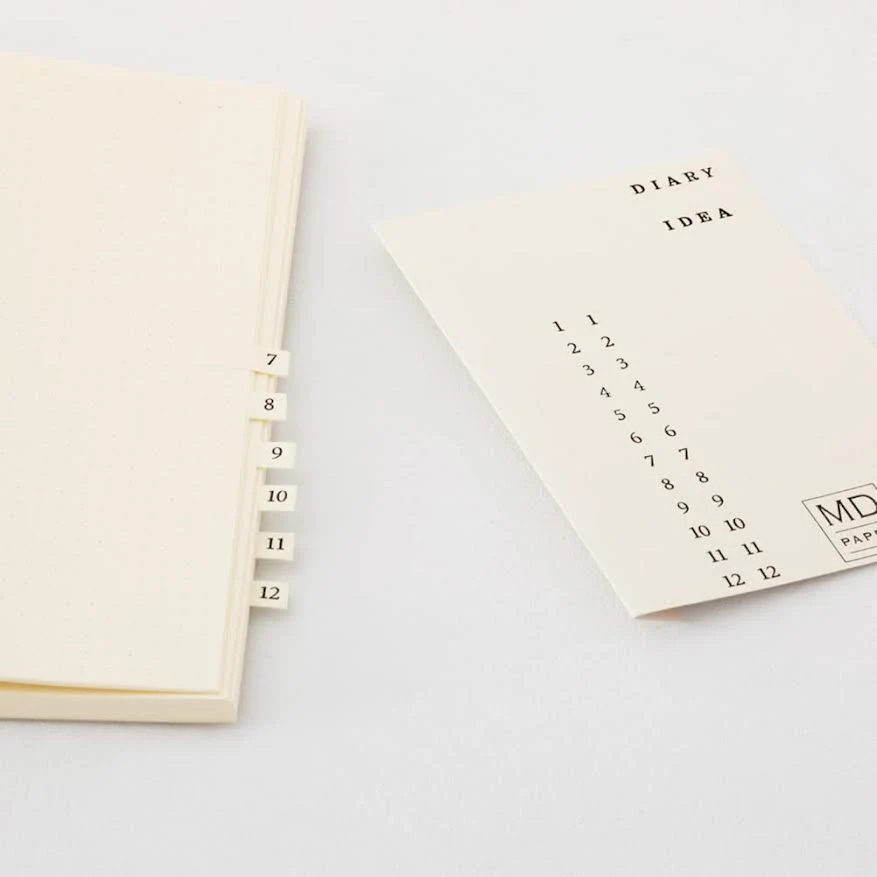 Midori MD Notebook – A5 Size, Dot Grid, 368 Pages, Soft Paper Cover, Japanese Minimalist Design - Image 5