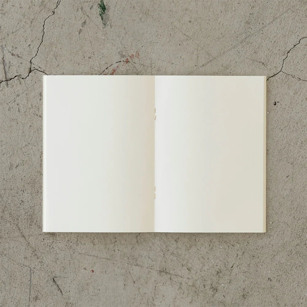 Midori MD Notebook – A6 Size, Blank Pages, Set of 3 (48 Pages Each), Soft Paper Cover, Japanese Minimalist Design - Image 7