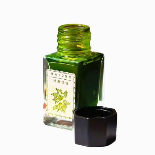 Moonman - Grass Green 18ml Glass Bottle With Colorful Fresh Pigment Type, Waterproof Ink That Does Not Fade, Classic Designed Bottle Ink - Image 4